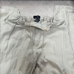 Mens Size Medium Elements Arnold Zimberg 100% Linen Pants Fits 32-36W 32-34L GUC